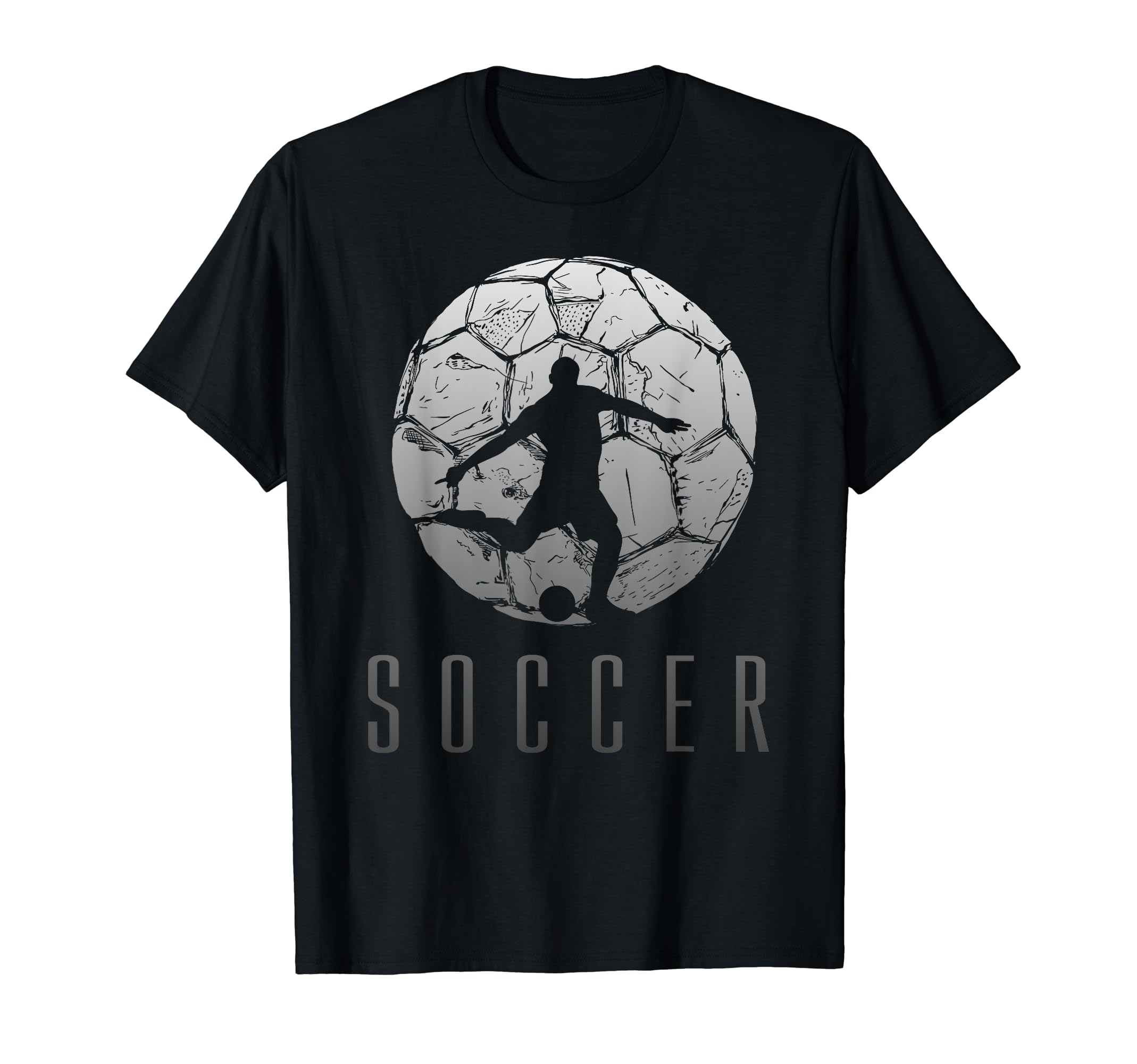 Soccer Player T-Shirt - Trendy Graphic for Adults