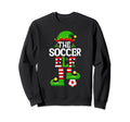 Soccer Elf Funny Family Matching Sweatshirt - Novelty Apparel Men Women