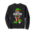 Soccer Elf Funny Family Matching Sweatshirt - Novelty Apparel Men Women