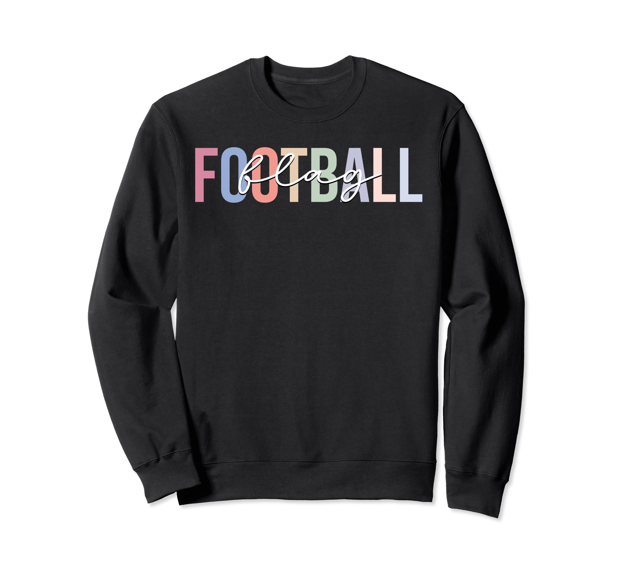 Flag Football Coach Team Trainer Sweatshirt - Graphic Print Unisex