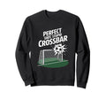 Shot Stupid Crossbar Funny Soccer Sweatshirt - Aesthetic Graphic Unisex