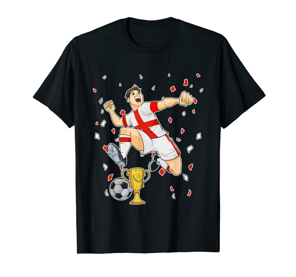 English Soccer I Soccer United T-Shirt - Fun Novelty Design for Adults