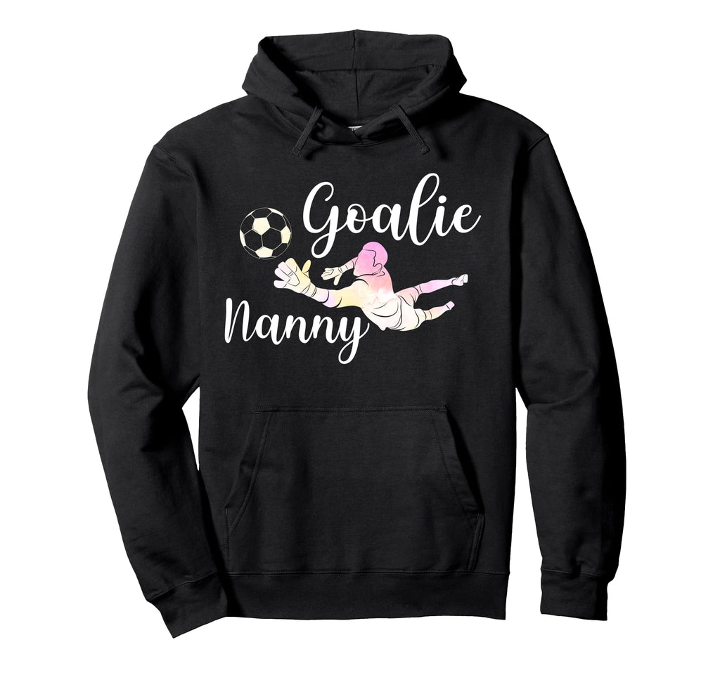 Soccer Goalie Nanny Soccer Keeper Hoodie - Minimalist Print for Adults