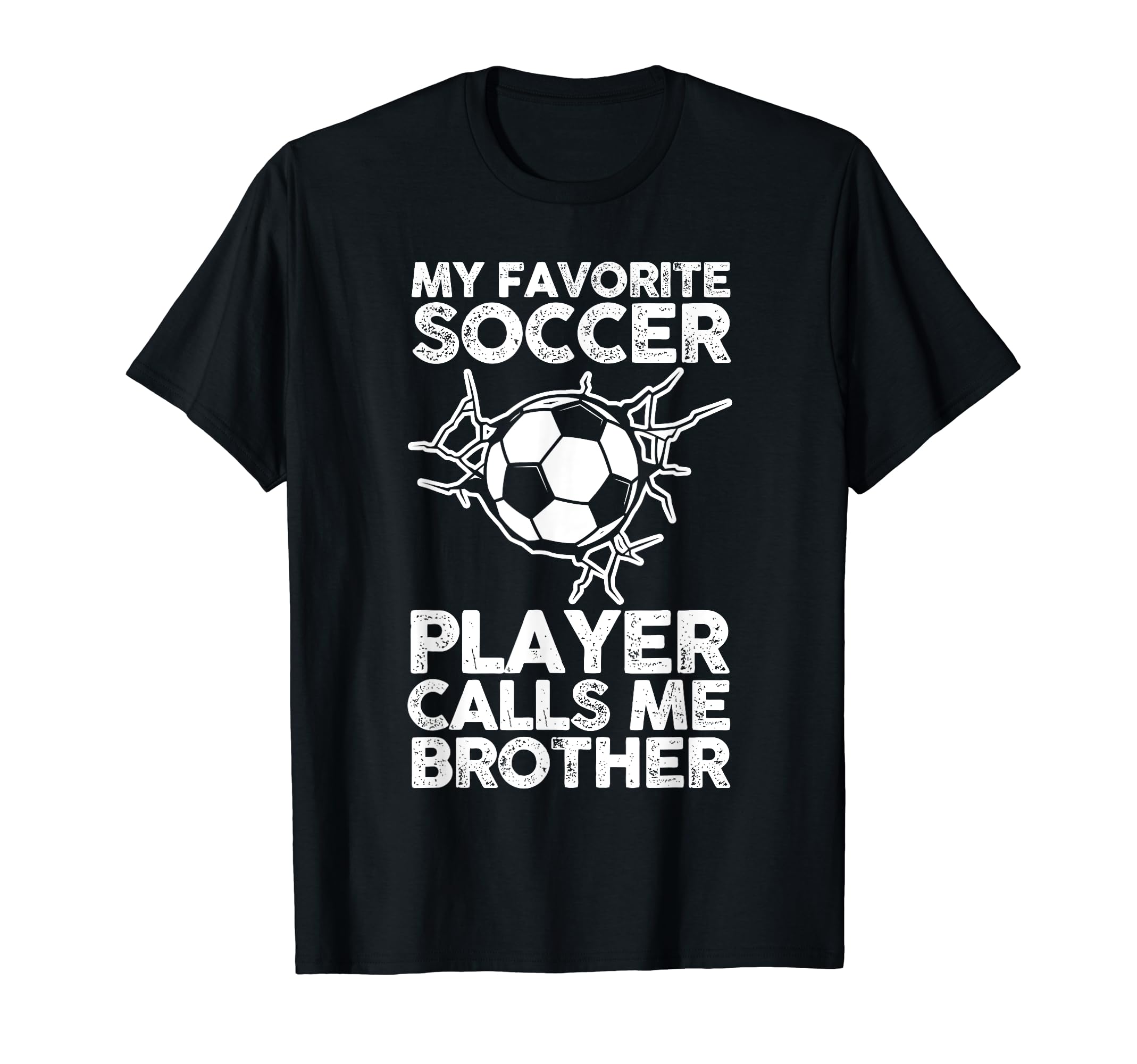 My Favorite Soccer Player Calls Me T-Shirt - Trendy Graphic for Adults