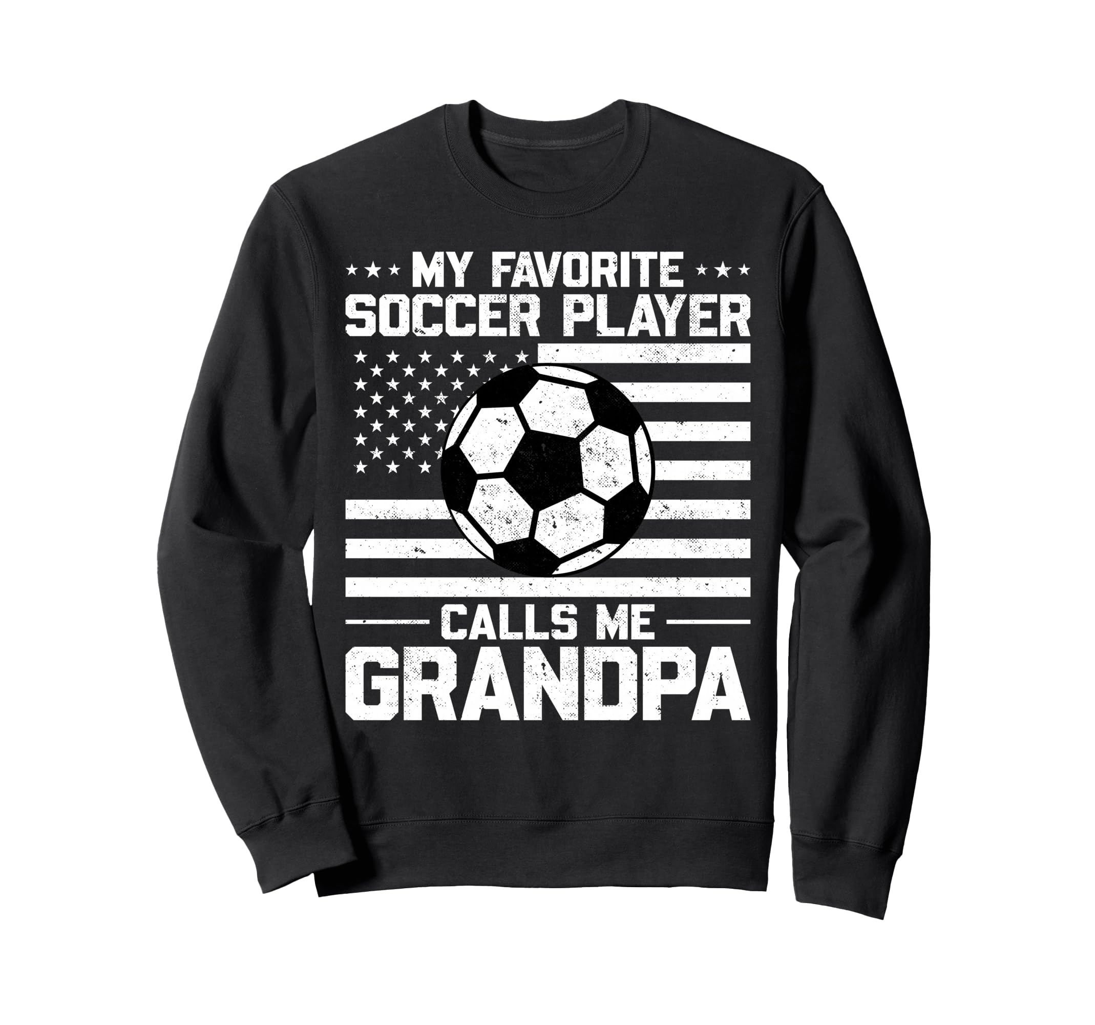 My Favorite Soccer Player Sweatshirt - Casual Everyday Wear for Adults