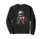 Funny Soccer Player Knight Sweatshirt - Casual Everyday Wear for Adults