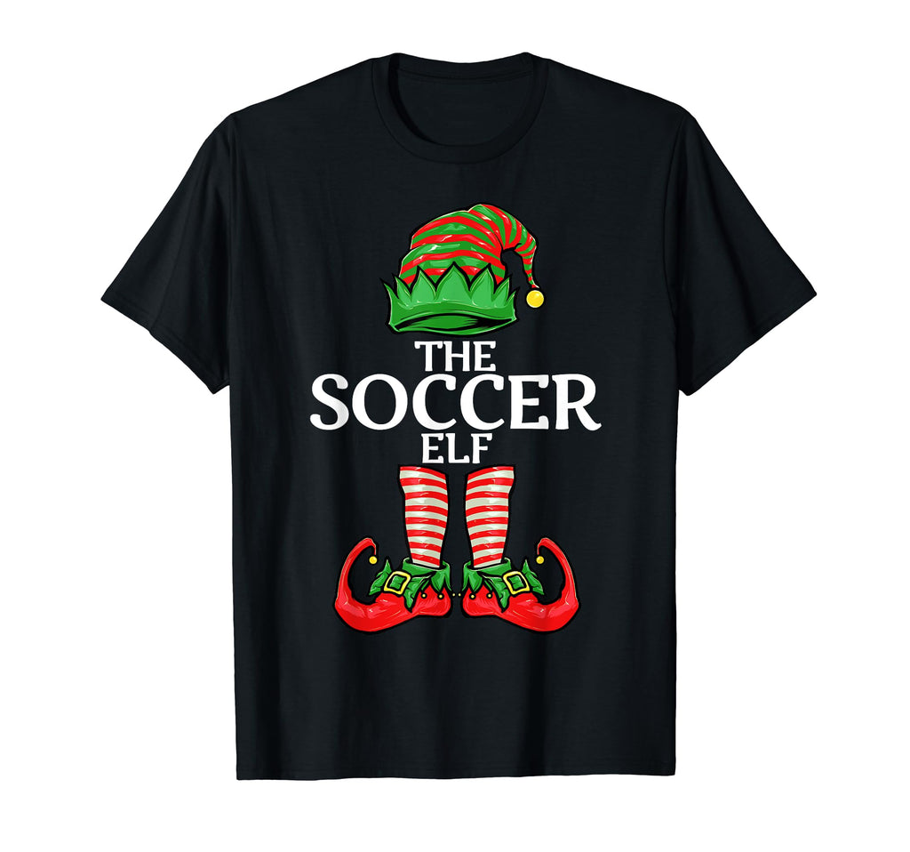 Soccer Elf Family Matching Group T-Shirt - Aesthetic Graphic Men Women