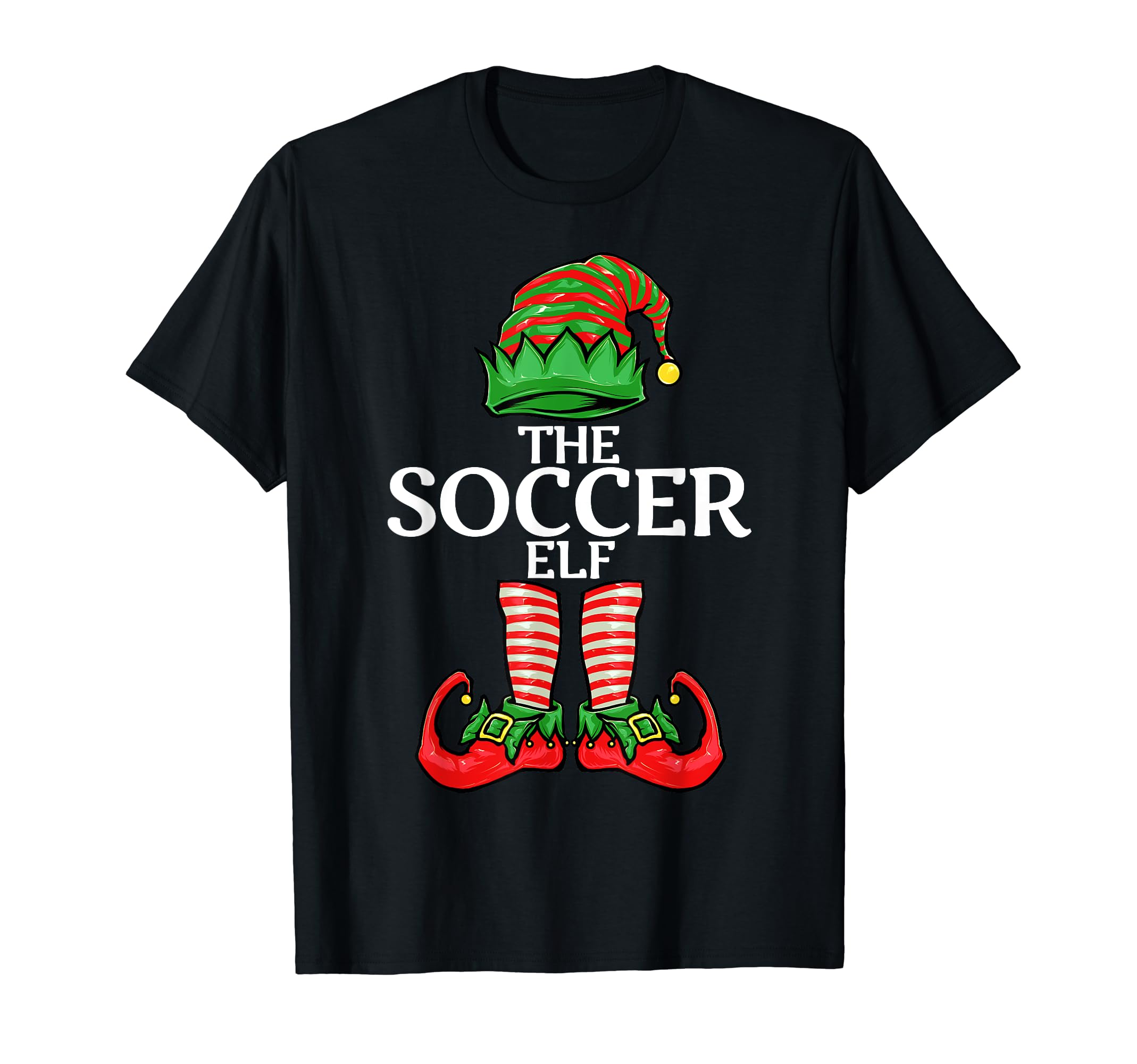 Soccer Elf Family Matching Group T-Shirt - Aesthetic Graphic Men Women