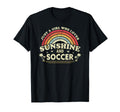 Who Loves Sunshine And Soccer Football T-Shirt - Novelty Apparel Men Women