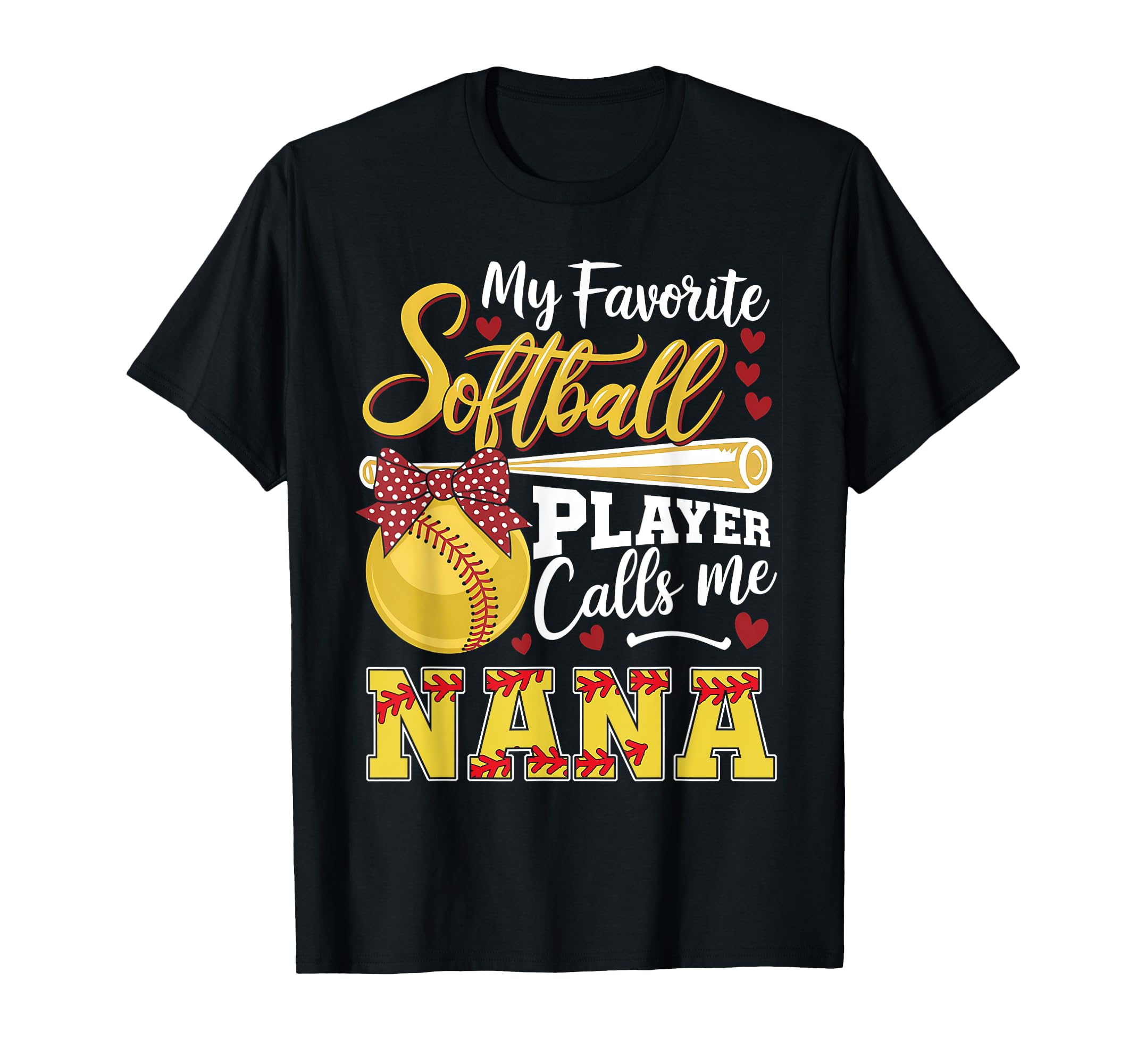 Funny My Favorite Softball Player T-Shirt - Streetwear Style for Adults