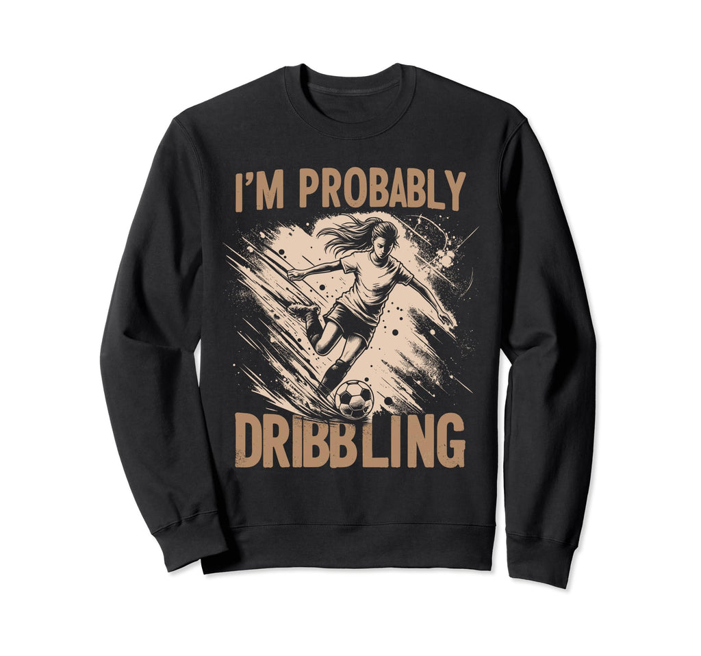Soccer Player Soccer Soccer Sweatshirt - Casual Everyday Wear for Adults
