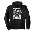 Proud Lacrosse Goalie Grandma Lacrosse Hoodie - Unique Graphic Unisex