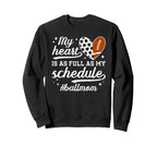 Ball Mom Proud Football Soccer Mom Sweatshirt - Custom Art Print Men Women