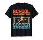Funny Soccer Art Gag Soccer Player T-Shirt - Novelty Apparel for Adults