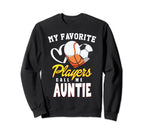 My Favorite Players Baseball Sweatshirt - Minimalist Print for Adults