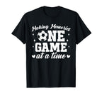 Soccer Mom Game Day Sport Mom T-Shirt - Unique Graphic for Adults