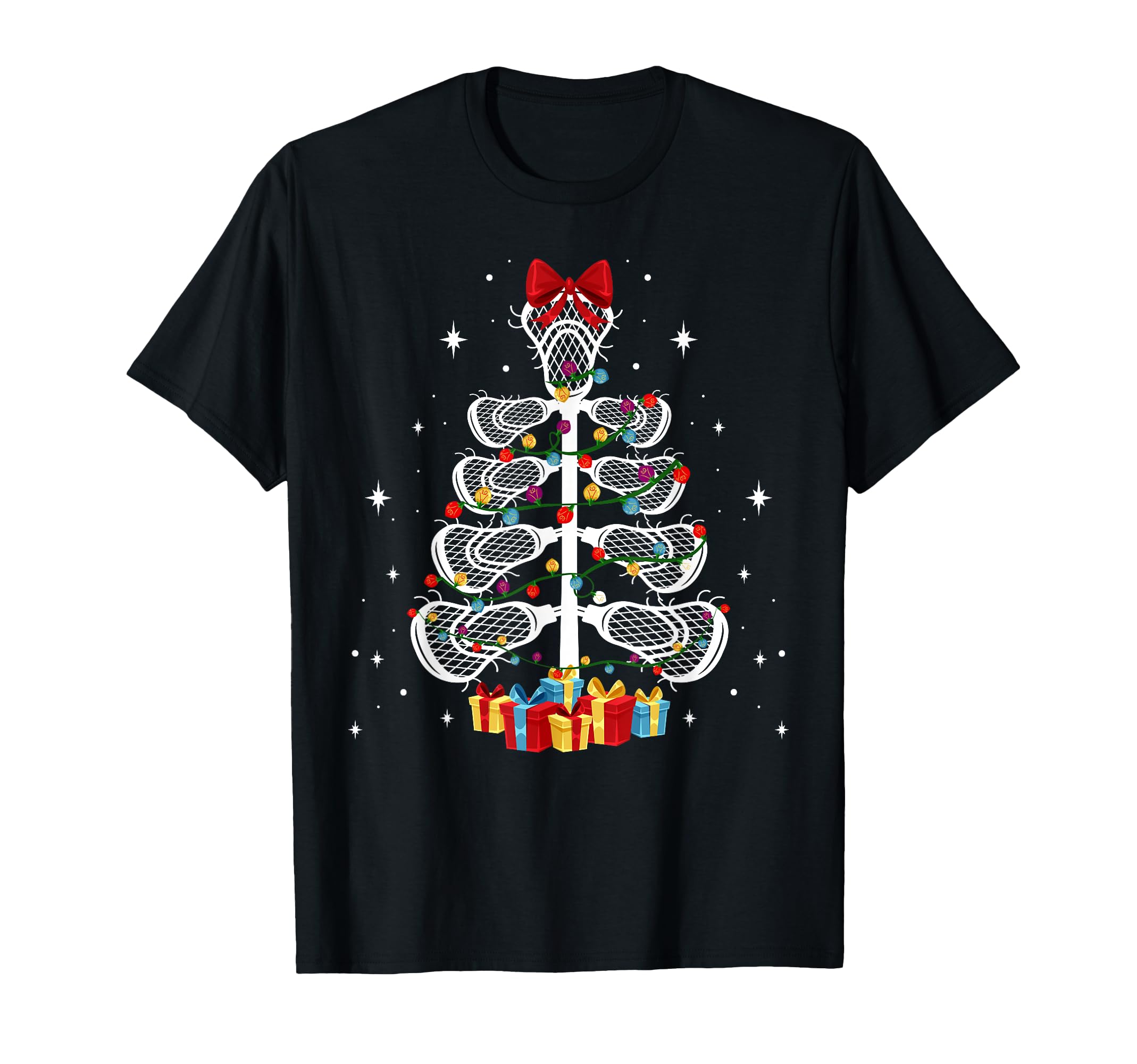 Lacrosse Player Gift Lacrosse Tree T-Shirt - Novelty Apparel Unisex