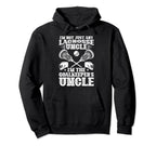 Im Lacrosse Goalkeeper Uncle Lacrosse Hoodie - Novelty Apparel for Adults