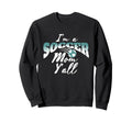 Mom Soccer Lover Soccer Mom Gift Teal Sweatshirt - Graphic Print Men Women