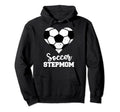 Soccer Stepmom Funny Soccer Hoodie - Casual Everyday Wear for Adults