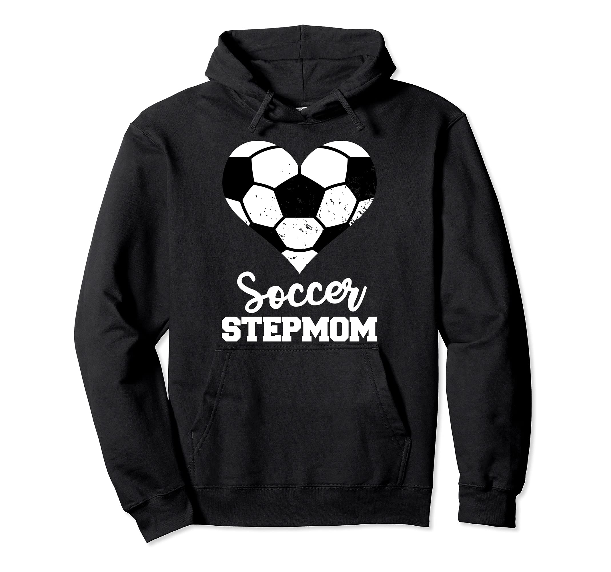 Soccer Stepmom Funny Soccer Hoodie - Casual Everyday Wear for Adults