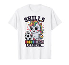 Soccer Unicorn 67 Skills Loading Winning T-Shirt - Novelty Apparel Unisex