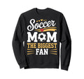Soccer Mom Football Mothers Day Sweatshirt - Minimalist Print Men Women