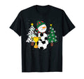Funny Soccer Ball Snowman Winter Hat T-Shirt - Streetwear Style Men Women