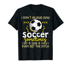 Funny Soccer Soccer Player Coach T-Shirt - Trendy Graphic Men Women