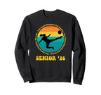 Soccer Senior Team Became My Family Sweatshirt - Trendy Graphic Unisex