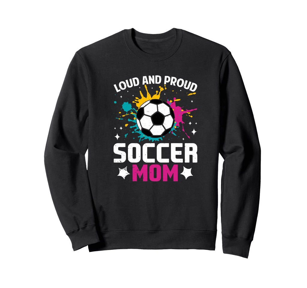 Soccer Player Soccer Mom Sweatshirt - Fun Novelty Design for Adults