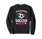 Soccer Player Soccer Mom Sweatshirt - Fun Novelty Design for Adults