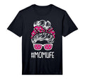 Mens Mom Life Mothers Day Soccer Ball T-Shirt - Novelty Apparel Men Women