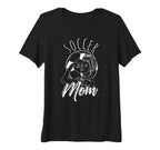Womens Soccer Mom Sport Athlete Family T-Shirt - Unique Graphic Unisex