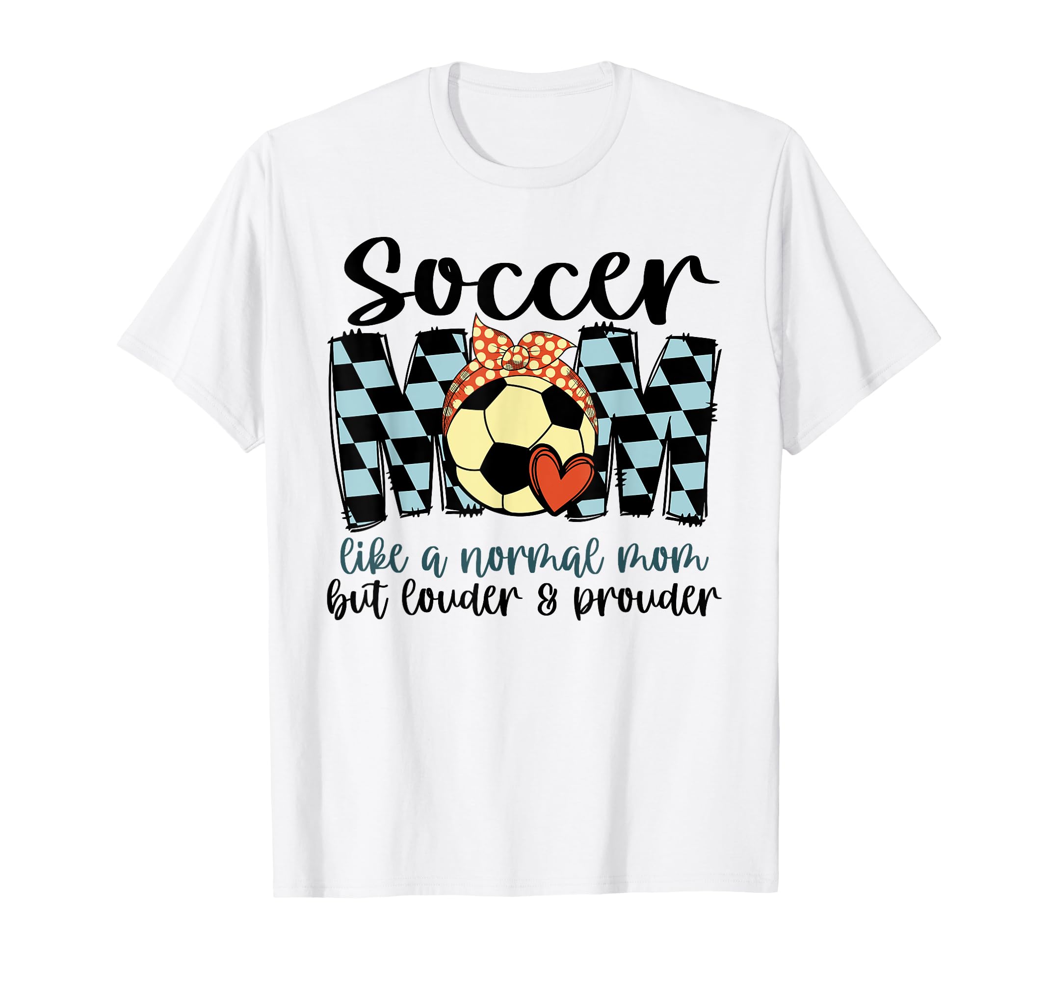 Soccer Mom Like Normal Mom Game Day T-Shirt - Casual Everyday Wear Unisex