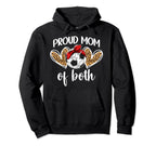 Mom Both Proud Soccer And Dance Mom Hoodie - Unique Graphic for Adults