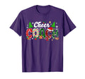 Cheer Coach Cheerleader Coach Holiday T-Shirt - Unique Graphic Men Women