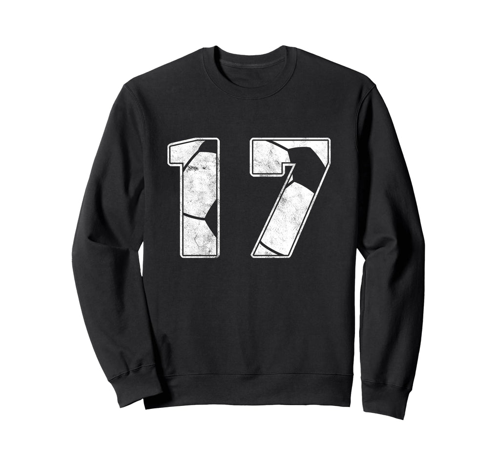 Soccer Player 17Th Birthday Sweatshirt - Casual Everyday Wear Men Women