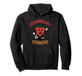 Strawberry Strikers Funny Soccer Hoodie - Trendy Graphic Men Women