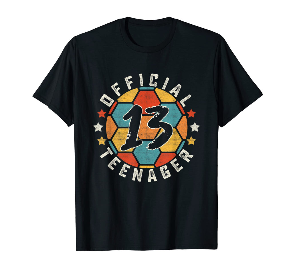Teenager 13Th Birthday Soccer Player T-Shirt - Streetwear Style for Adults