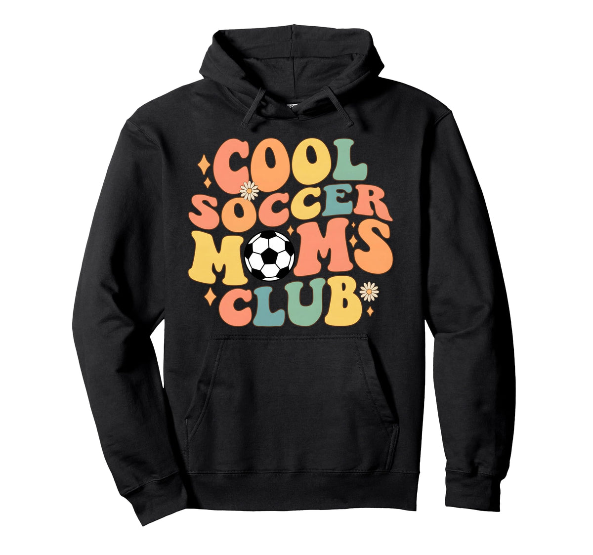 Soccer Mom Club Sports Mother Hoodie - Aesthetic Graphic for Adults