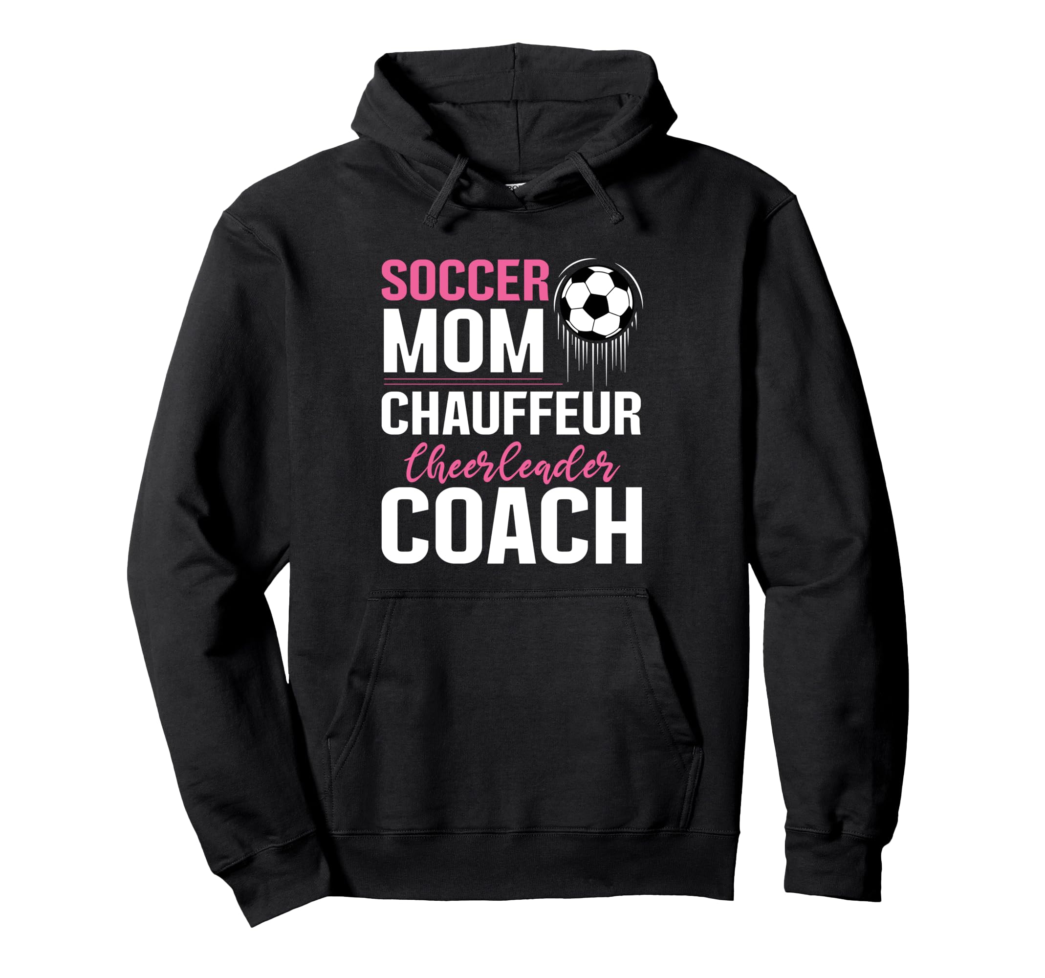 Soccer Mom Mommy Hoodie - Fun Novelty Design Unisex