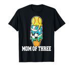 Softball Soccer Volleyball Mom Ice T-Shirt - Streetwear Style for Adults