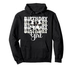 Birthday Soccer Coquette Bow Hoodie - Trendy Graphic for Adults