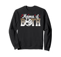 Mama Both Leopard Volleyball Soccer Sweatshirt - Graphic Print Men Women