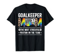 Soccer Goalkeeper Mom Leopard Mother T-Shirt - Trendy Graphic for Adults
