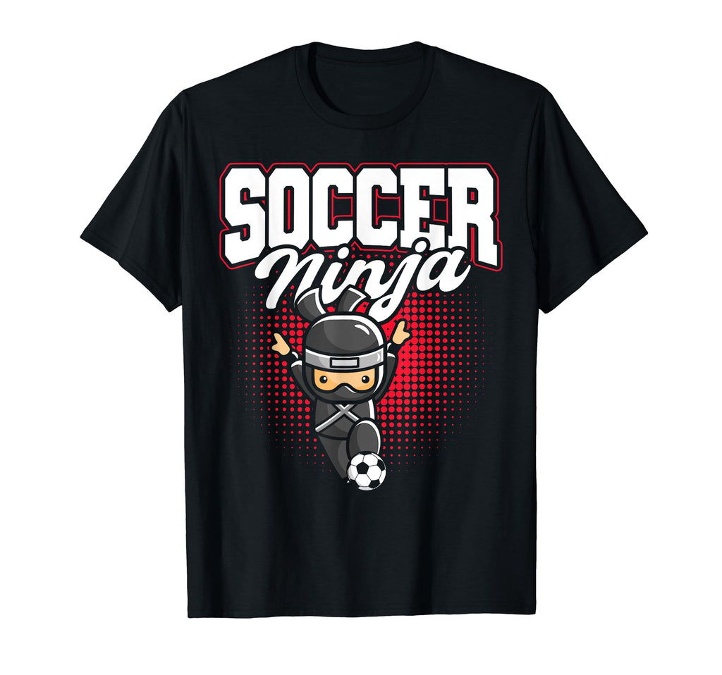 Soccer Ninja Soccer Player Soccer T-Shirt - Streetwear Style for Adults