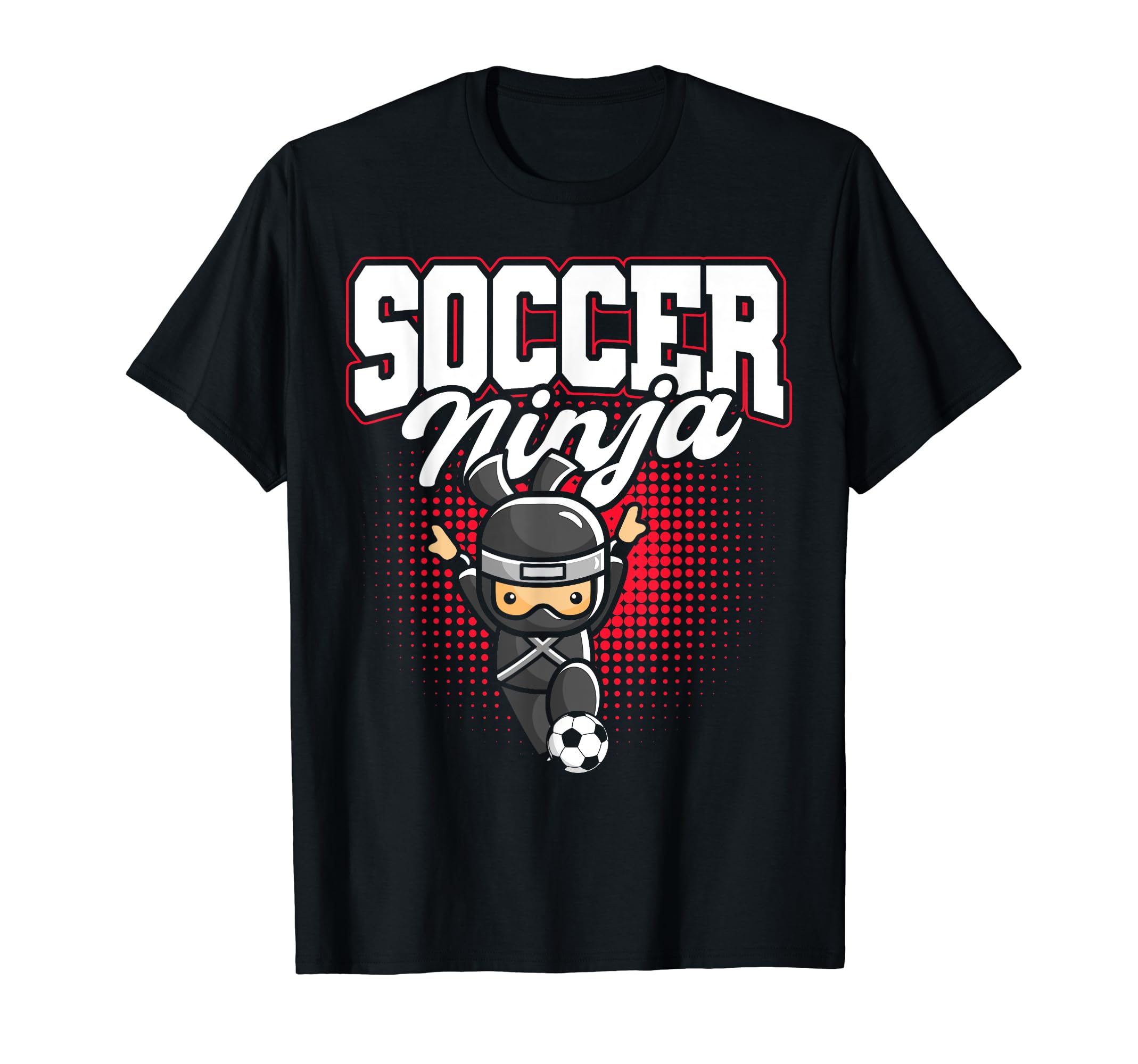 Soccer Ninja Soccer Player Soccer T-Shirt - Streetwear Style for Adults