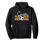 Soccer Mom Mothers Soccer Players Hoodie - Aesthetic Graphic Men Women