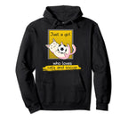 Just Who Loves Cats And Soccer Hoodie - Streetwear Style Men Women